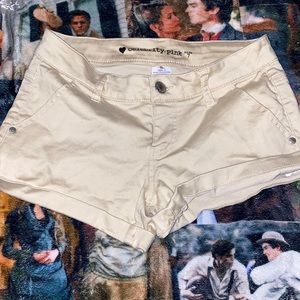 Tan Shorts by Celebrity Pink